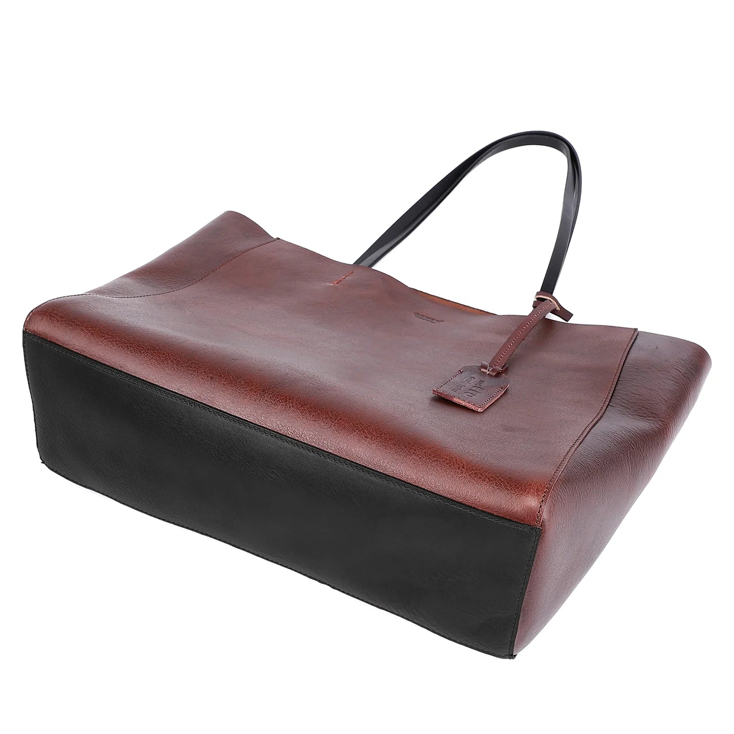 Old Trend Genuine Leather Out West Tote 24Hr Smart