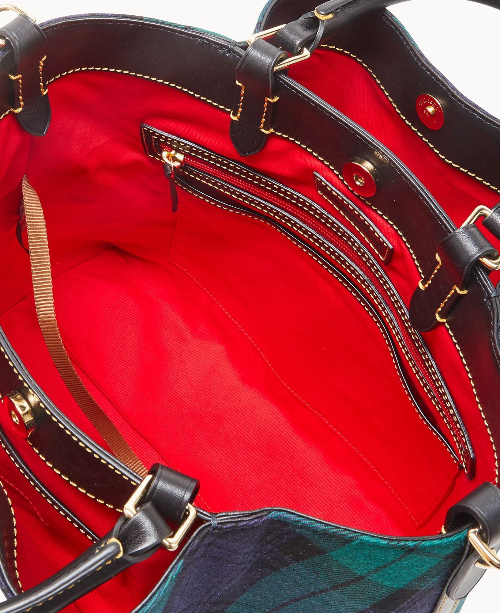 Dooney & Bourke Tartan Large Barlow Bag 24Hr Smart