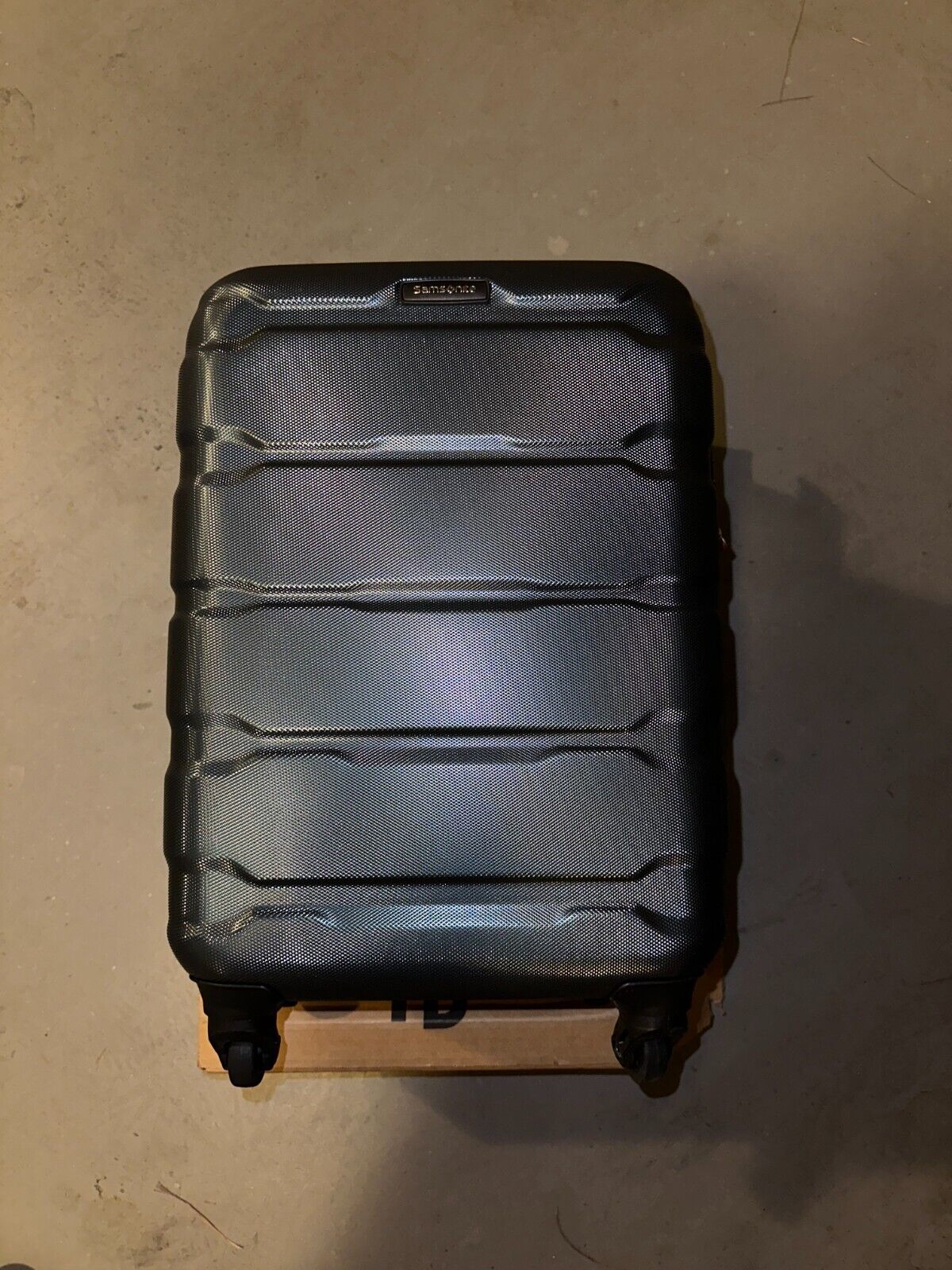 Samsonite Omni PC Hardside Luggage with Spinner Wheels, Carry-On 20 in Teal 24Hr Smart